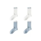 4 Pack (Label White 2+Label Blue+Stripe Blue)