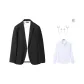 Black (Includes Brooch+Shirt)