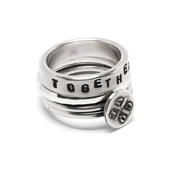 Werkstatt Munchen Come Together Ring Set Of Four