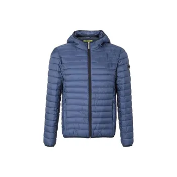 VERSACE Puffer Jackets Men Blue