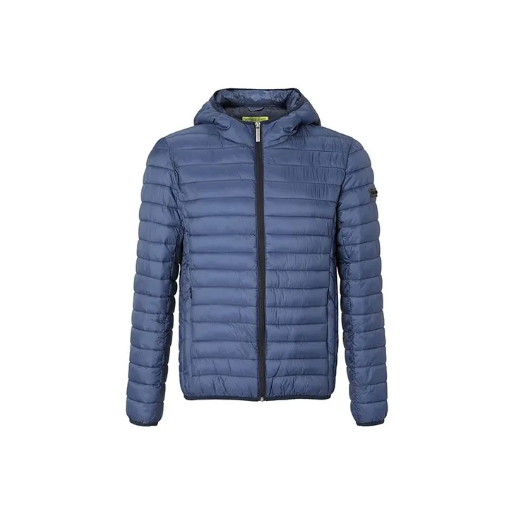 VERSACE Puffer Jackets Men Blue-0