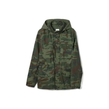 GAP Jackets Men Camouflage Print