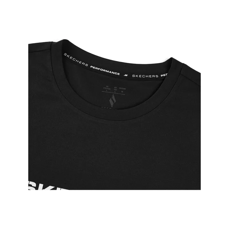 Skechers T Shirt Men's Carbon Black-2