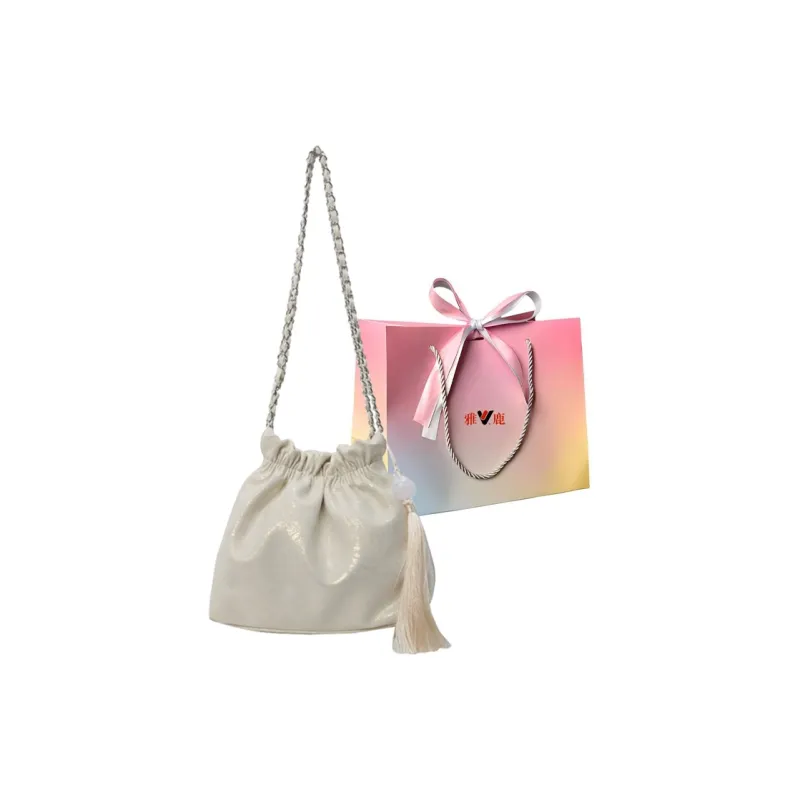 Yalu PU Crossbody Bag, Shoulder Bag Women's Black/Ecru/Silver/Pink-7