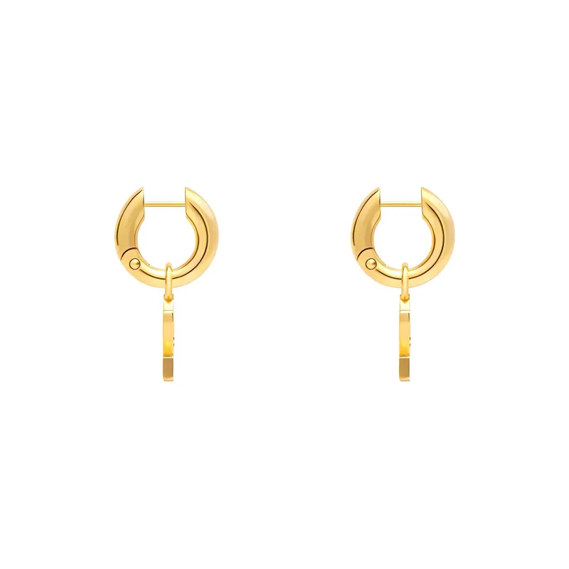 Balenciaga X Adidas Trefoil Earrings-1