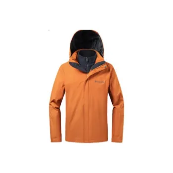 Columbia MISSION AIR Waterproof And Windproof Windbreaker Jacket Men's Orange