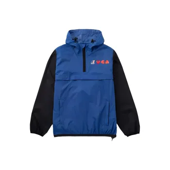 CDG Play Jacket Unisex Black Blue