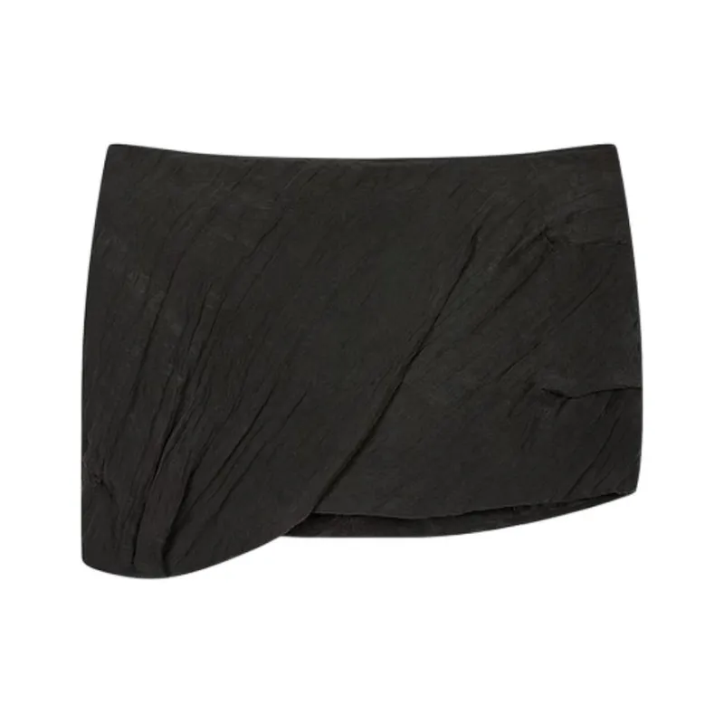 Open Yy SS25 Casual Short Skirts Women's Black-1
