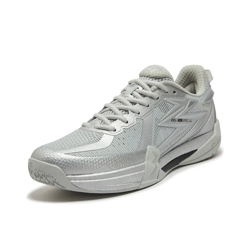 361° Slip Resistant, Abrasion Resistant, Breathable Low Top Badminton Shoes Unisex Photon Gray-1