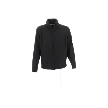 STONE ISLAND Logo patch Zip fastening Jacket