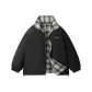 Black & Beige Plaid