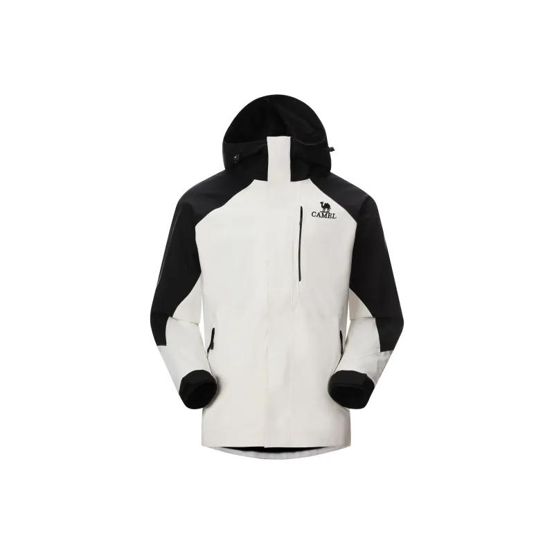 CAMEL Water Resistant Windproof Breathable Wear Resistant Warm Windbreaker Jacket Unisex-0
