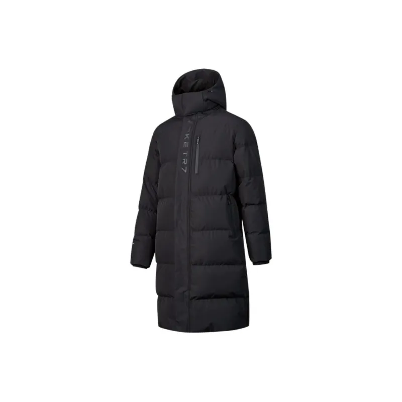 Erke Comprehensive Training Collection For Men Down Jacket Men's Jet Black-0