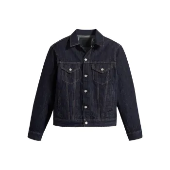 Levis Jackets Men Dark Blue