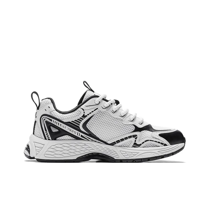 NFL Runner Low Top Casual City Commute Running Shoes Unisex White Black-1