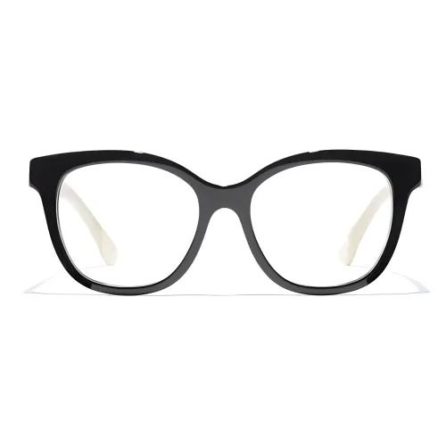 CHANEL Eyeglass Frames Women's Black