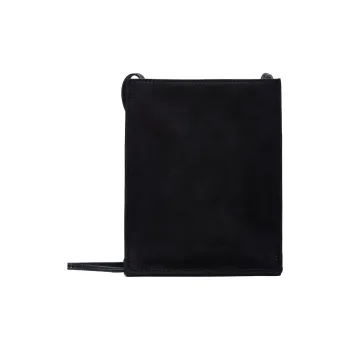 THE ROW Leather Shoulder Bag, Crossbody Bag Women's Black