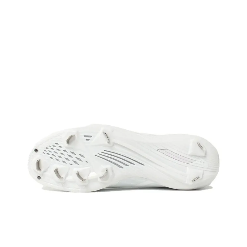Asics Goldstage Low Top Upper Height Slip Resistant And Abrasion Resistant Functionality Baseball Shoes Men's White-4