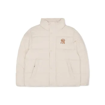 MLB Down Jacket Winter Cropped Unisex Cream