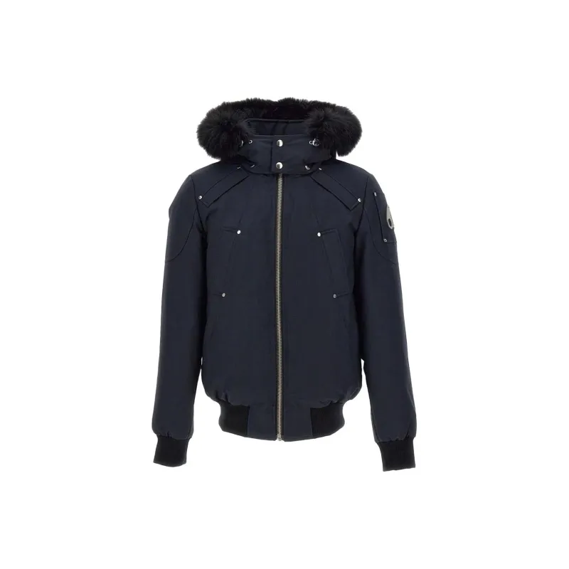 Moose Knuckles Down Jacket Men's Dark Blue/Black-0