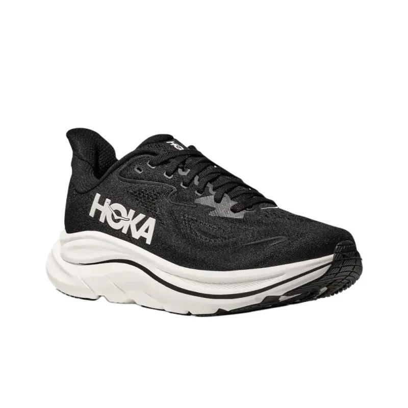 HOKA ONE ONE Clifton 10 Black White Women's-2