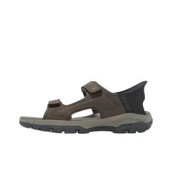 Skechers TRESMEN One Strap Sandals Men's Brown