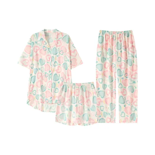 XIAFENYAN Pajama Set Women's Image Color