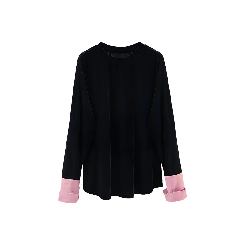 Cypress House Shirt Women's Black & Pink-1