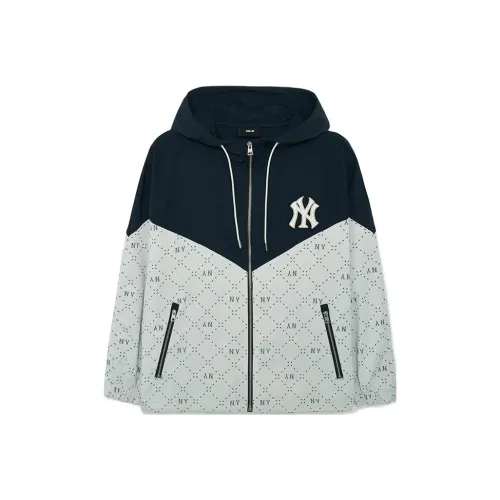 MLB MONOGRAM Collection Boston Red Sox 24FW Windproof Jacket Unisex Cream
