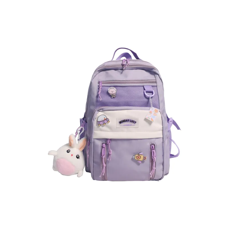 CARTELO Nylon Backpack Unisex Multicolor-3