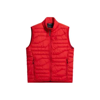 J.Lindeberg Cliff Light Down Vest Men's Red