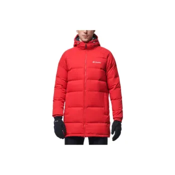 Columbia Down Jackets Men Red