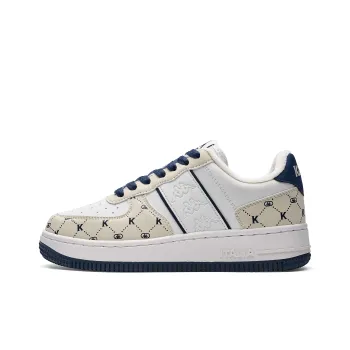 Kappa Back to Back Thermal Abrasion Resistant Slip Resistant Low Top Skateboard Shoes Unisex Beige