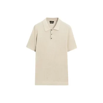 Massimo Dutti Polo Shirt Men's Brown