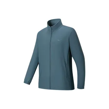 Erke Tennis Series Jackets & Coats Men's Emerald Gray Blue