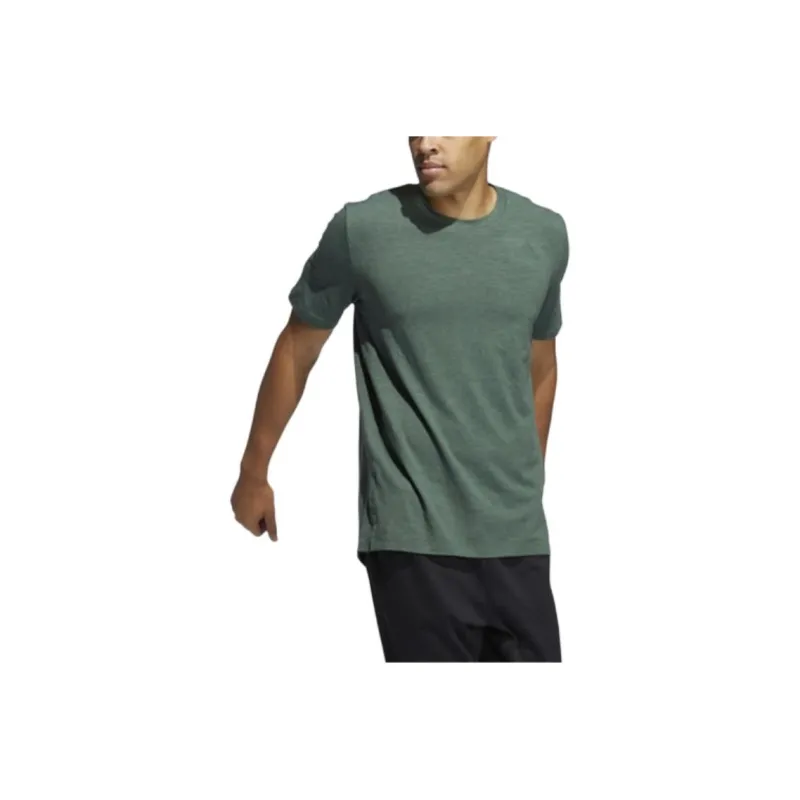 Adidas T Shirt Men's Dark Green-1