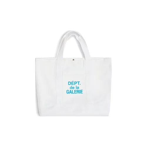 Gallery Dept. Cotton One Shoulder Handbags Men's White