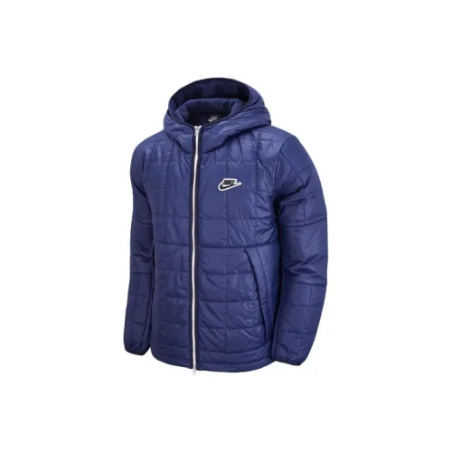 Nike Puffer Jacket Winter Men's Blue