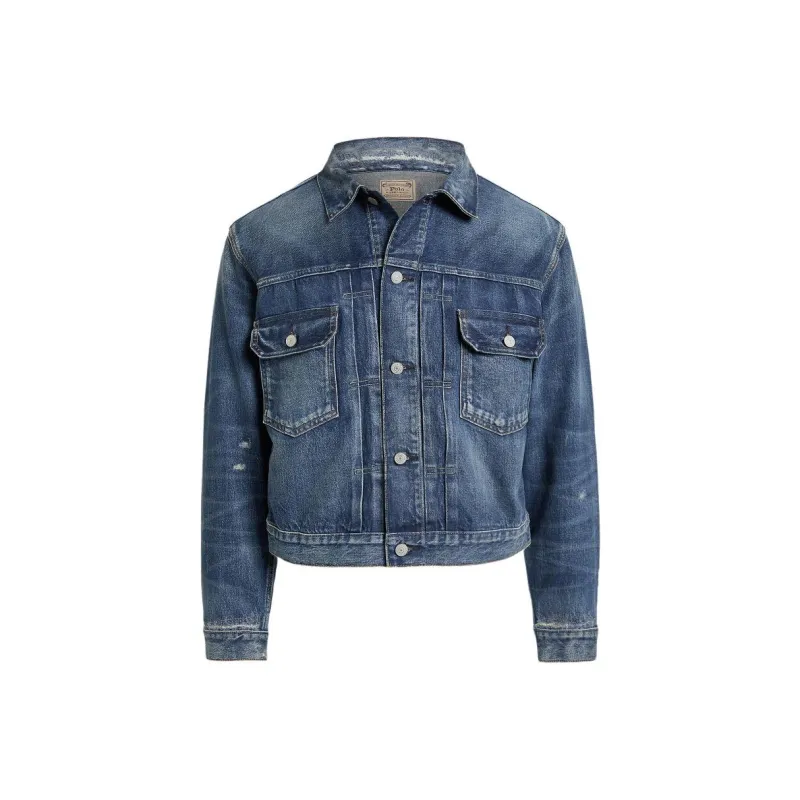 Polo Ralph Lauren SS24 Denim Jacket Men's Indigo-0