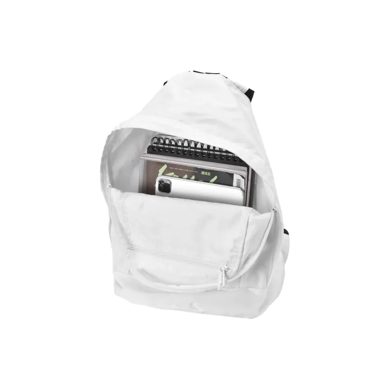 QRST NOT For US Collaboration Polyester Backpack Unisex White-22
