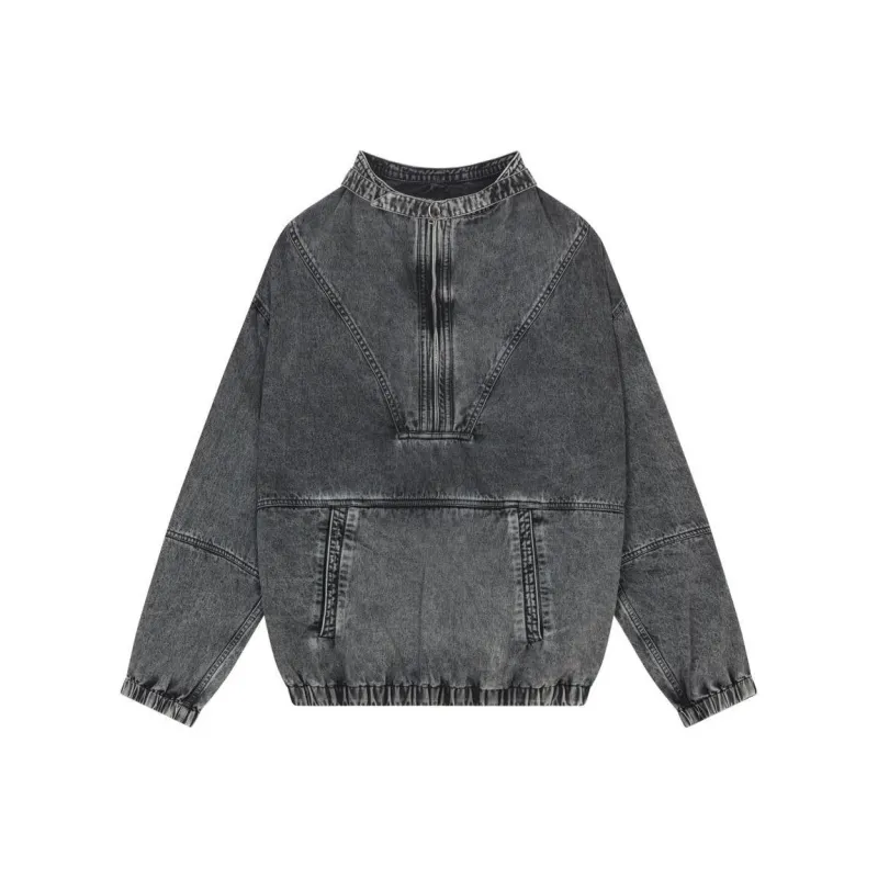 ISABEL MARANT Denim Jacket Men's Fade To Black-0