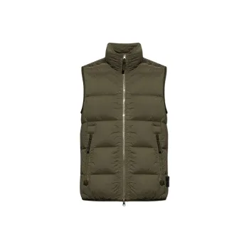 STONE ISLAND Vest Men's Olive Green