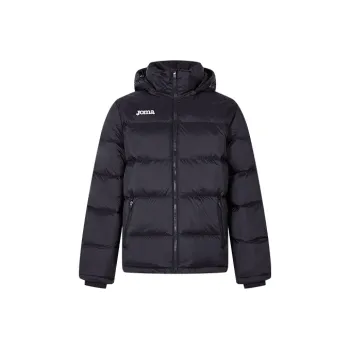 Joma Solid Color Hooded Down Jacket Men's Black