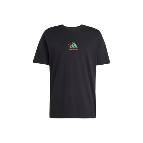 Adidas Free Shipping With AdiClub Lounge Pizza Graphic Tee