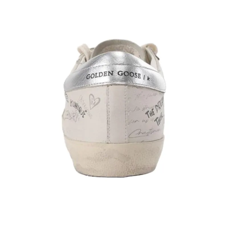 Golden Goose Super Star White Ice Silver-4
