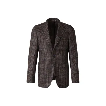 Canali Plaid check Single breasted Blazer