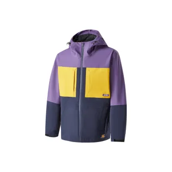 NBA Team Story Series Water Resistant Windproof Breathable Warm Windbreaker Jacket Unisex Purple