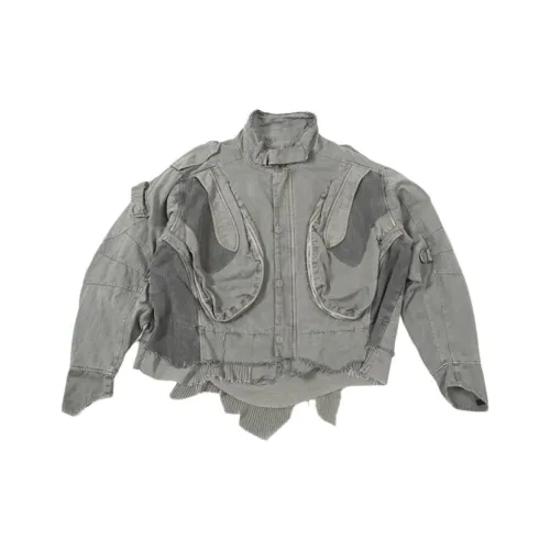 D5OVE Jackets Coats Unisex Gray
