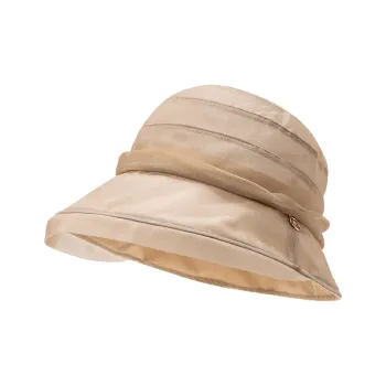 Fancet Studios 100% Mulberry Silk Sun Protection Hats Women's