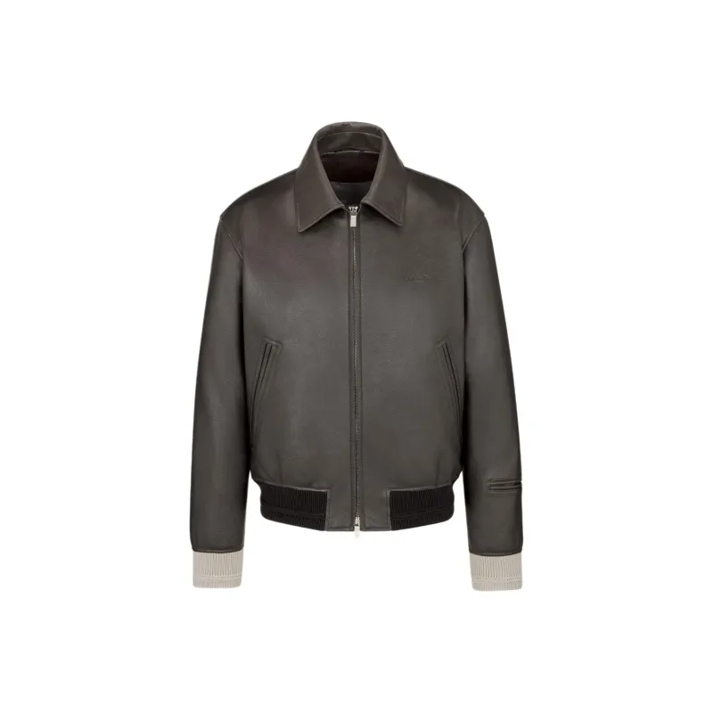 DIOR Couture Zip-Up Long-Sleeved Jacket-0